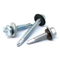 Factory Bottom Price Bonded Single Pvc Drilling Epdm Hex Head Screw Type 17